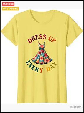 Dress Up Every Day Summer T-Shirt Dress Women T-Shirt